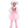 imageSpooktacular Creations Halloween Baby Girls Pink Lamb Costume for Toddler infants Halloween Animal Themed Dress Up Party