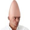 imageSpooktacular Creations Halloween Cone Bald Head Latex Bald Wig Cap for Men Woman Adult Kid Boy Girl Halloween Alien Cosplay Costume Accessory Egg Shaped Head Party Dress Up Masquerade Makeup Prop