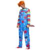 imageSpooktacular Creations Halloween Killer Doll Costume Men Creepy Doll Costume Adult Men for Halloween Dress Up Party Cosplay