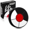 imageSpooktacular Creations Halloween Makeup Palette 3 Colors Face Body Paint Wheel for Adult SFX Zombie Cosplay Baseball Sport Games Dress Up 035 oz White Black GreenMulticolor