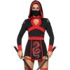 imageSpooktacular Creations Ninja Costume Women Halloween Ninja Costume Adult with Mask for Halloween Dress Up Party CosplayWomens