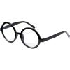 imageSpooktacular Creations Wizard Glasses Halloween Black Round Glasses Black Circle Eyeglasses for Kids ampamp Adults Halloween Accessories Costume
