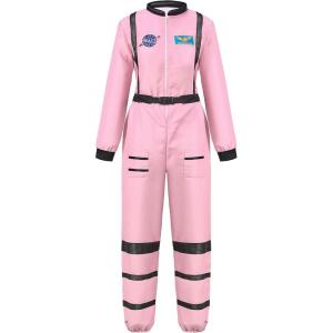 imageSpooktacular Creations Adult Astronaut Costume Women Womens Halloween Costumes 2025Pink