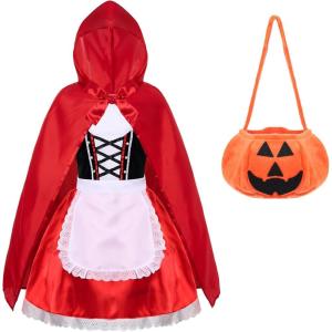 imageSpooktacular Creations Little Red Riding Hood Costume Girls Halloween Costume for Halloween Dress Up
