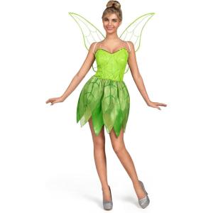 imageSpooktacular Creations Women Green Fairy Fairytale Dress with Fairy Wings Costume Set for Adult Halloween Costume
