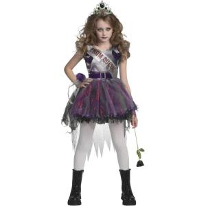 imageSpooktacular Creations Zombie Prom Queen Costume for Girls Halloween Costumes for Kids Zombie Princess Outfit for GirlsPurple