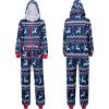 imageAdults Christmas Loose Hooded Pajamas