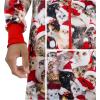 imageGiggling Getup Adults Cat Print Christmas Pajamas  Medium Unisex Pajamas