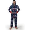 imageGiggling Getup Mens Christmas Hooded Pajamas Nordic Print Medium J0044