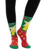 imageJOYIN 12 PCS Christmas Socks Women Colorful Funky Paint Crew Socks for Women for Christmas Holiday or Birthday Gift
