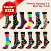 imageJOYIN 12 PCS Christmas Socks Women Colorful Funky Paint Splash Patterned Crew Socks Funky Paintspalsh ampamp Colorblocks for Christmas Holiday or Birthday Gift