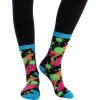 imageJOYIN 12 PCS Christmas Socks Women Colorful Funky Paint Splash Patterned Crew Socks Funky Paintspalsh ampamp Colorblocks for Christmas Holiday or Birthday Gift