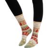 imageJOYIN 12 Pairs Christmas Socks Warm Soft Novelty Crew Socks for Winter Christmas Holiday or Birthday Gift