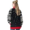 imageJOYIN Ugly Christmas Sweater for Women Light Up Ugly Christmas Sweater Dress Novelty Christmas Long Pullover for PartyBlack