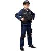 imageSpooktacular Creations 20PCS Police SWAT Costume for Kids SWAT Police Officer Costume for Boys Halloween Cosplay Party