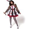 imageSpooktacular Creations Adult Creepy Clown Costume Women Scary Jester Outfit for Adult Halloween Costume