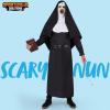 imageSpooktacular Creations Adult Men Black Scary Nun Costume Outfit for Halloween Costume