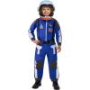 imageSpooktacular Creations Astronaut Costume with Helmet Toddler Astronaut Outfit BoysPilot Jumpsuit Unisex for Halloween PartyBlue