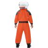 imageSpooktacular Creations Astronaut Costume with Helmet Toddler Astronaut Outfit BoysPilot Jumpsuit Unisex for Halloween PartyOrange