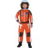 imageSpooktacular Creations Astronaut Costume with Helmet Toddler Astronaut Outfit BoysPilot Jumpsuit Unisex for Halloween PartyOrange