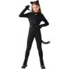 imageSpooktacular Creations Black Cat Costume for Girls Kids Cat Outfit Set with Tail Child Halloween Costume for Cosplay Party