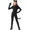 imageSpooktacular Creations Black Cat Costume for Girls Kids Cat Outfit Set with Tail Child Halloween Costume for Cosplay Party