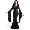 imageSpooktacular Creations Black Witch Dress for Women for Halloween Costume AdultBlack Family Costumes