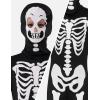 imageSpooktacular Creations Boy Halloween Skeleton Costume Halloween Skeleton Costume for Kids Bone Outfit Bone JumpsuitWith Eye Holes