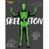 imageSpooktacular Creations Boy Halloween Skeleton Costume Halloween Skeleton Costume for Kids Bone Outfit Bone JumpsuitWith Eye Holes