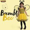 imageSpooktacular Creations Bumble Bee Costume for Girls Toddlers Cute Bumble Bee Tutu Dress with Wings for Halloween Parties