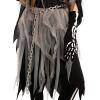 imageSpooktacular Creations Girl Grim Reaper Costume with Gloves and Tights Glow in the Dark Scary Halloween Costume