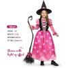 imageSpooktacular Creations Girls Witch Costume Light up Witch Costume Kids Starry Dress for Child Halloween Role Play PartiesPink