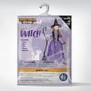 imageSpooktacular Creations Girls Witch Costume Light up Witch Costume Kids Starry Dress for Child Halloween Role Play PartiesPurple