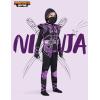 imageSpooktacular Creations Golden Ninja Costume Set Ninja Jumpsuit with Foam Accessories for Kids Toddler Halloween Outfit for Ideas Cosplay Party Medium 810 yrsPurple