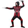 imageSpooktacular Creations Golden Ninja Costume Set Ninja Jumpsuit with Foam Accessories for Kids Toddler Halloween Outfit for Ideas Cosplay Party Medium 810 yrsRed