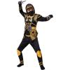 imageSpooktacular Creations Golden Ninja Costume Set Ninja Jumpsuit with Foam Accessories for Kids Toddler Halloween Outfit for Ideas Cosplay Party Medium 810 yrsGold