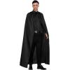 imageSpooktacular Creations Halloween Cape Costume Black Cape for Adult Black Cloak Knight for Halloween Dress Up Party CosplayBlack