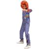 imageSpooktacular Creations Halloween Child Killer Costume Possessed Horror Movie Doll Costume for Kid Dressup Party