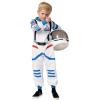 imageSpooktacular Creations Halloween Child Unisex Astronaut CostumePilot Jumpsuit for Kids Halloween Cosplay PartyWhite