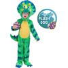imageSpooktacular Creations Halloween Dinosaur Costume Toddler Triceratops Costume Kids with Egg for Baby Child Dress Up PartyGreen