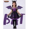 imageSpooktacular Creations Halloween Girl Purple Bat Tutu Costume Toddler Bat Vampire Outfit for Kids Halloween Dress Up Party