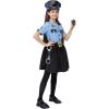 imageSpooktacular Creations Halloween Girls Police Officer Costume Cop Costume Accessories for Kids RolePlaying DressUp Party