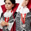 imageSpooktacular Creations Halloween Gothic Vampire Costume Kids Deluxe Halloween Vampire Costumes for Dress Up Role PlayGrey