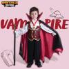 imageSpooktacular Creations Halloween Gothic Vampire Costume Kids Deluxe Halloween Vampire Costumes for Dress Up Role PlayRed