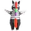 imageSpooktacular Creations Halloween Inflatable Costume Full Body Unicorn Blow Up Costume for Adult Holiday Themed Cosplay PartyBlack