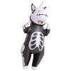 imageSpooktacular Creations Halloween Inflatable Costume Full Body Unicorn Blow Up Costume for Adult Holiday Themed Cosplay PartyBlack