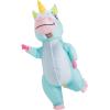 imageSpooktacular Creations Halloween Inflatable Costume Full Body Unicorn Blow Up Costume for Adult Holiday Themed Cosplay PartyBlue
