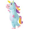 imageSpooktacular Creations Halloween Inflatable Costume Full Body Unicorn Blow Up Costume for Adult Holiday Themed Cosplay PartyBlue