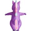 imageSpooktacular Creations Halloween Inflatable Costume Full Body Unicorn Blow Up Costume for Adult Holiday Themed Cosplay PartyPurple