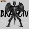 imageSpooktacular Creations Halloween Kid Dragon Costume Boys Dragon Wings Tail and Mask Set for Halloween Dress UpBlack